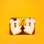 Mickey & Minnie Floral Ghost Glow Zip Around Wallet, , hi-res view 2